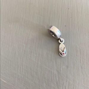 Flip flop pandora charm